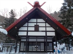 「定山渓神社」御朱印なし|定山渓温泉を築いた美泉定山が合祀される神社