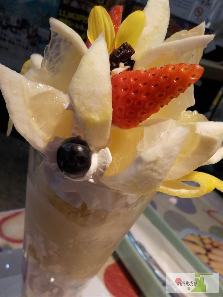 日向夏 マンゴー 老舗青果店 フルーツ大野 宮崎産の新鮮果物を使ったパフェを食べよう